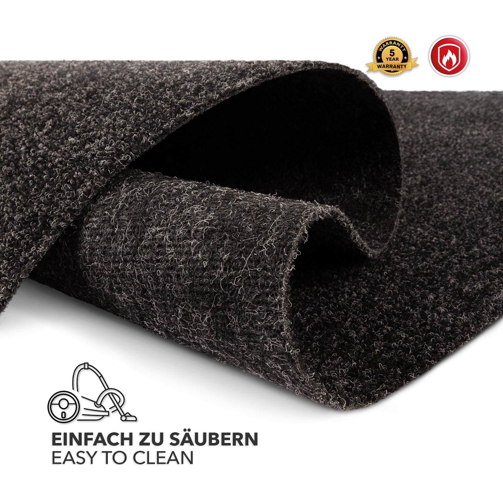 BBQ-Matte Dalton | Grillschutzmatte | Outdoor Matten für den Grill | Schwer entflammbar