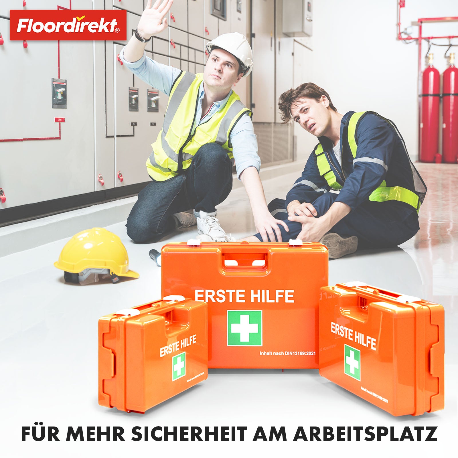Erste-Hilfe-Koffer | Groß | DIN 13169 | Für große Betriebe