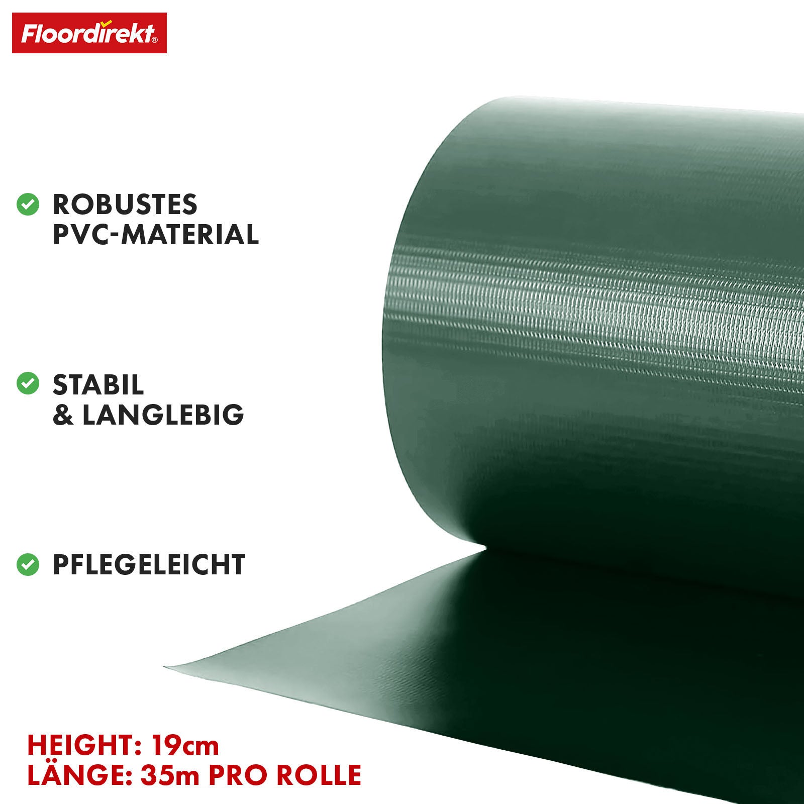 PVC-Sichtschutzstreifen | Für Gittermatten-Zäune | 3 Farben + 4 Designs