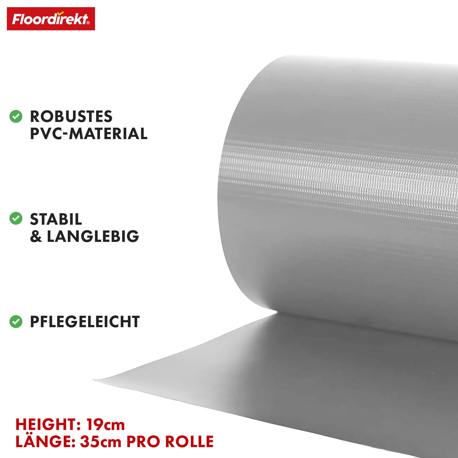 PVC-Sichtschutzstreifen | Für Gittermatten-Zäune | 3 Farben + 4 Designs