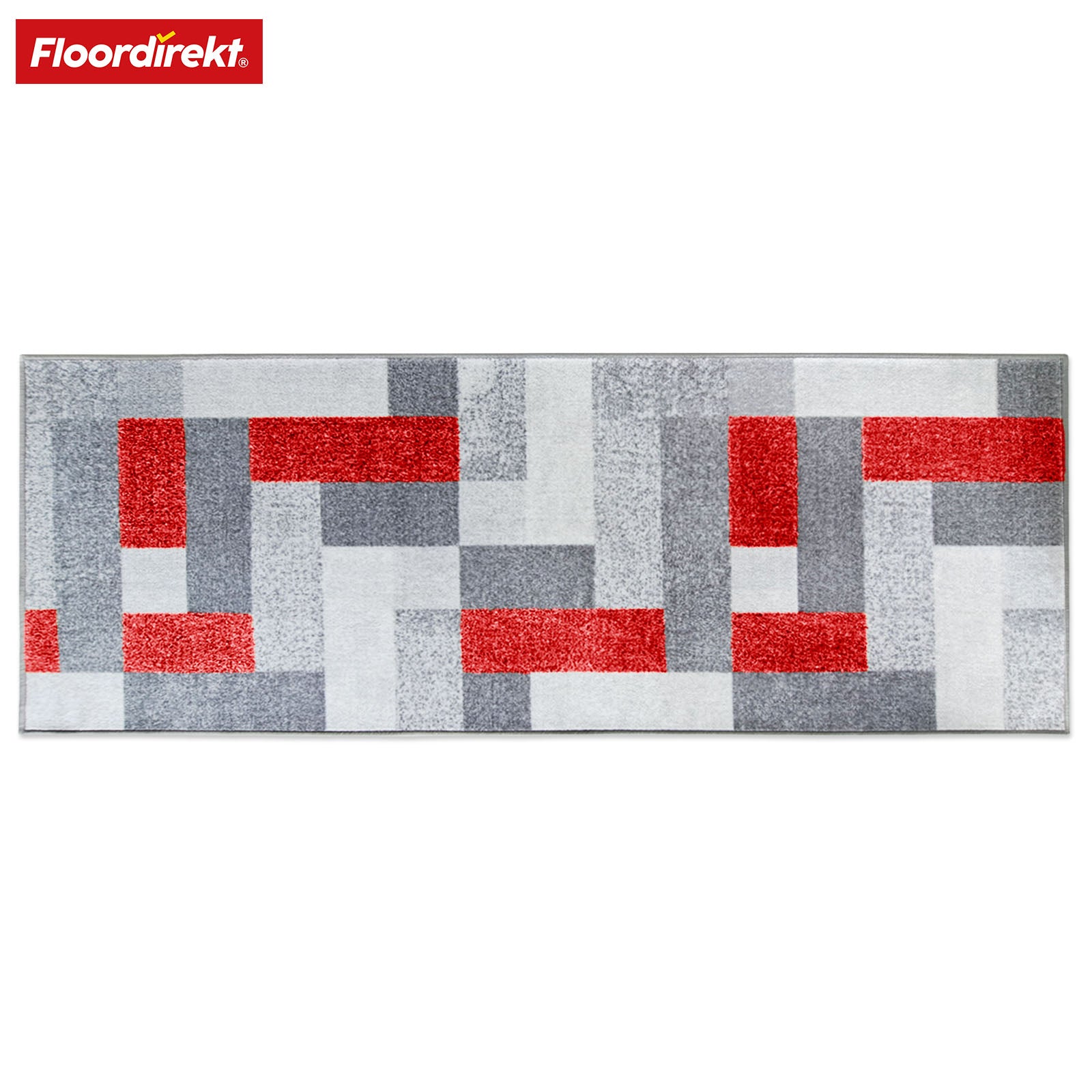 Teppich-Läufer nach Maß | New York | Rutschhemmend mit Gel-Rücken | Modernes Design in verschiedene Farben