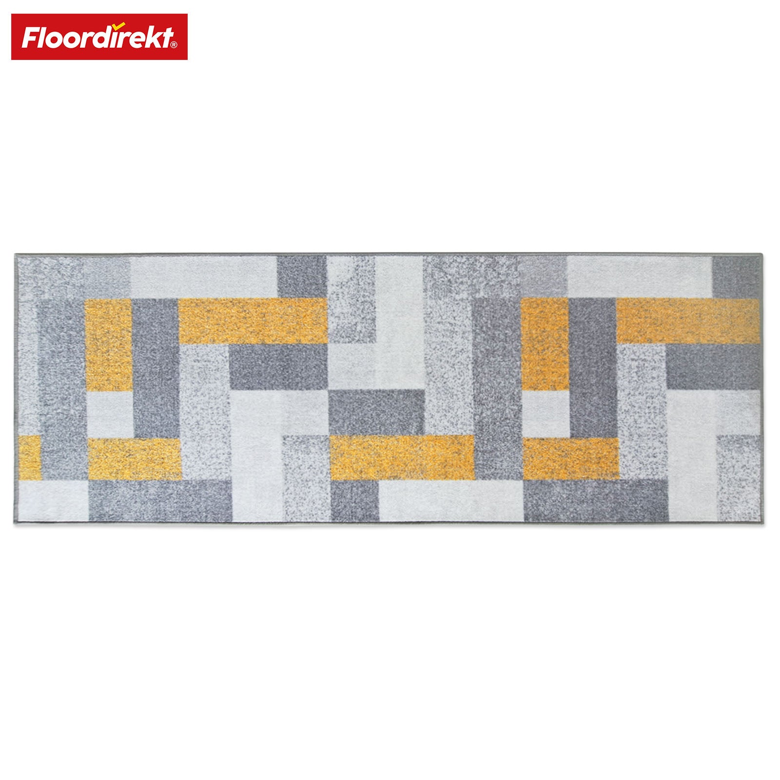 Teppich-Läufer nach Maß | New York | Rutschhemmend mit Gel-Rücken | Modernes Design in verschiedene Farben