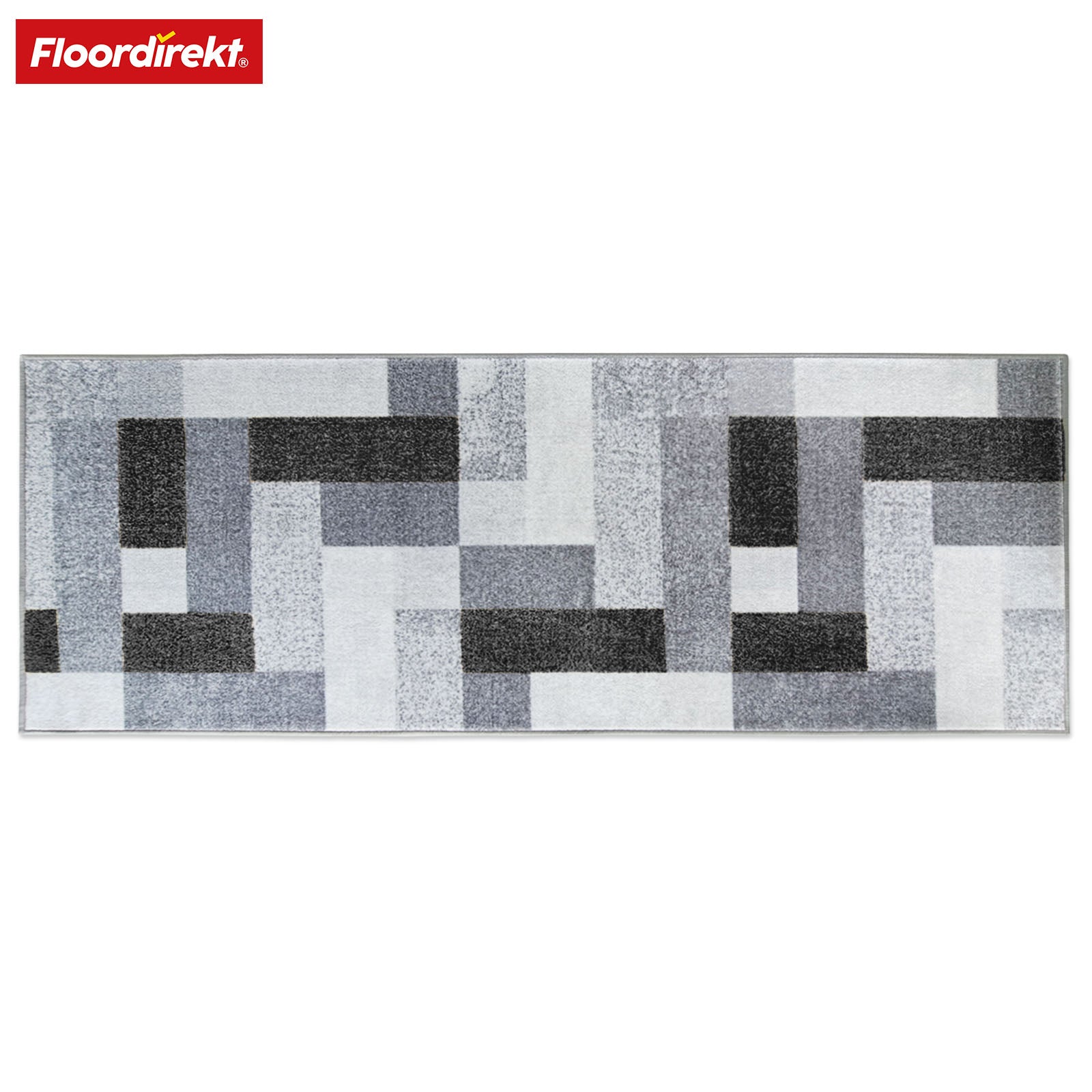 Teppich-Läufer nach Maß | New York | Rutschhemmend mit Gel-Rücken | Modernes Design in verschiedene Farben