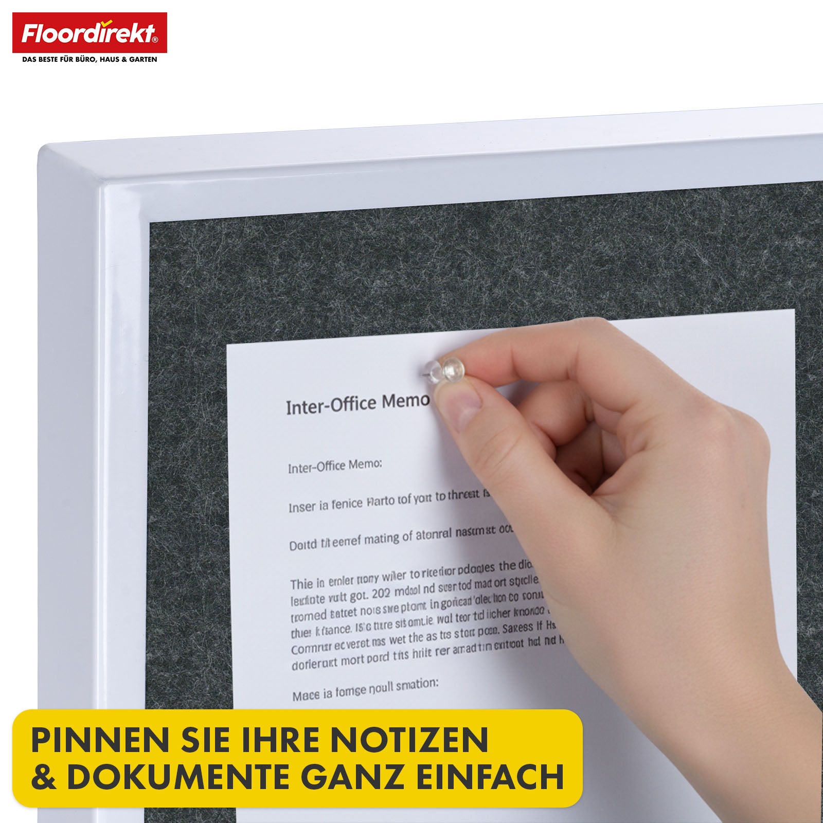 Mobile Präsentationstafel | Giant | Doppelseite Filztafel 80 x 120 cm mit feststellbaren Rollen & Ablage | Erhältlich in mehreren Farben
