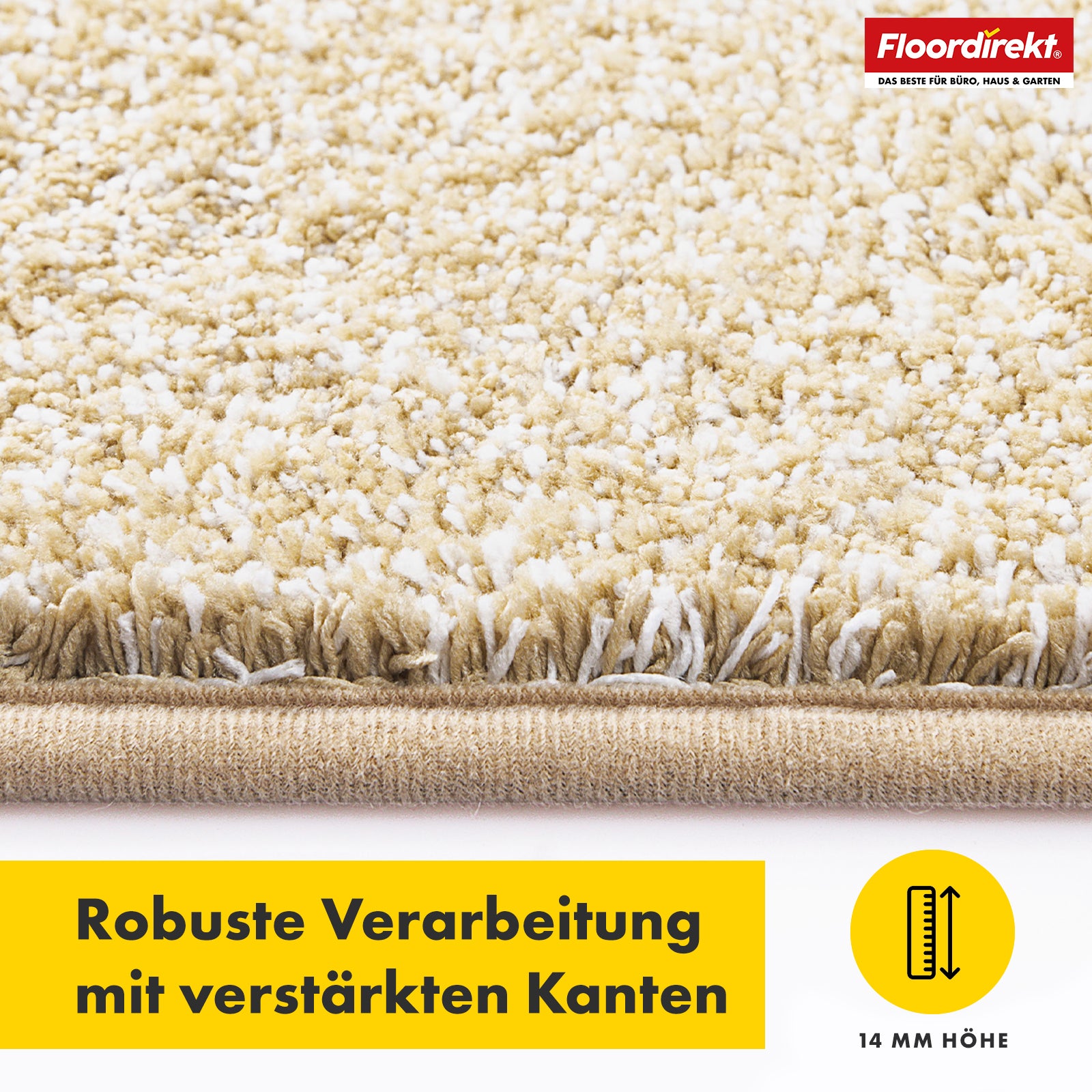 Schmutzfangmatte | Nasa | Weiche und wasserabsorbierende Fußmatte aus Polyester mit rutschfester Unterseite | Verschiedene Farben & Größen