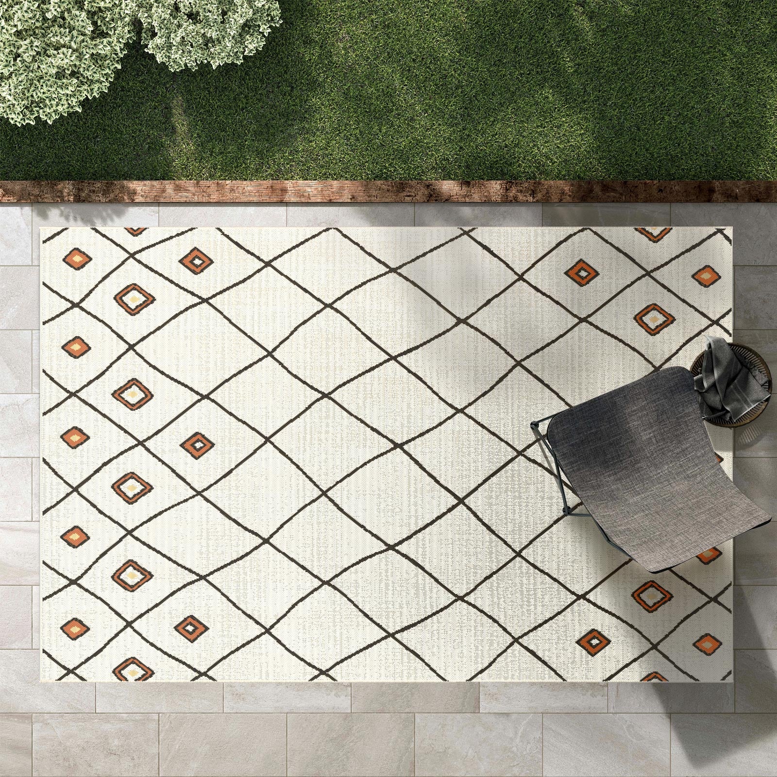 Karat Outdoorteppich | Berber | 2 Farben
