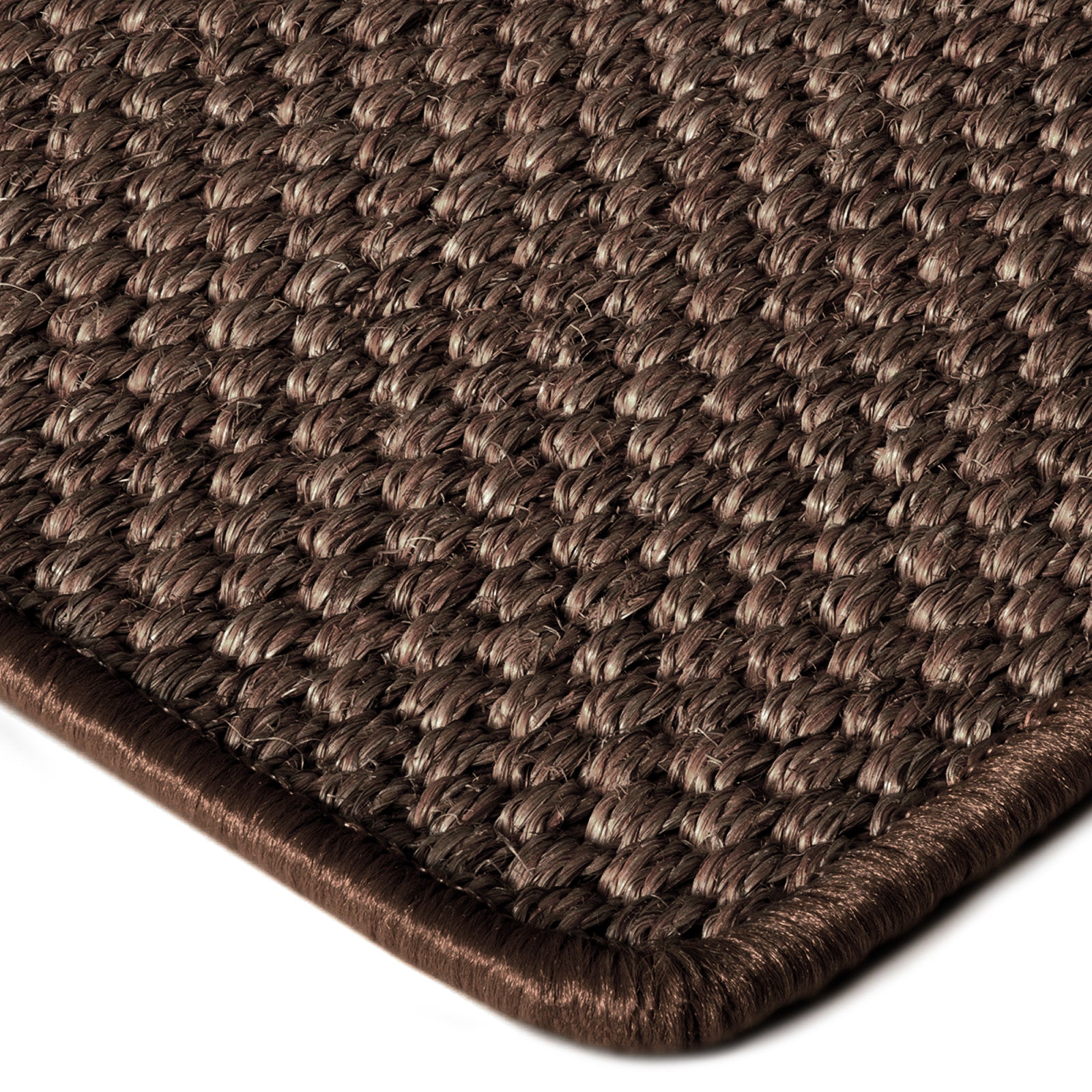Sisal-Teppich auf Maß | Tiger-Eye-Struktur | Verschiedene Farben