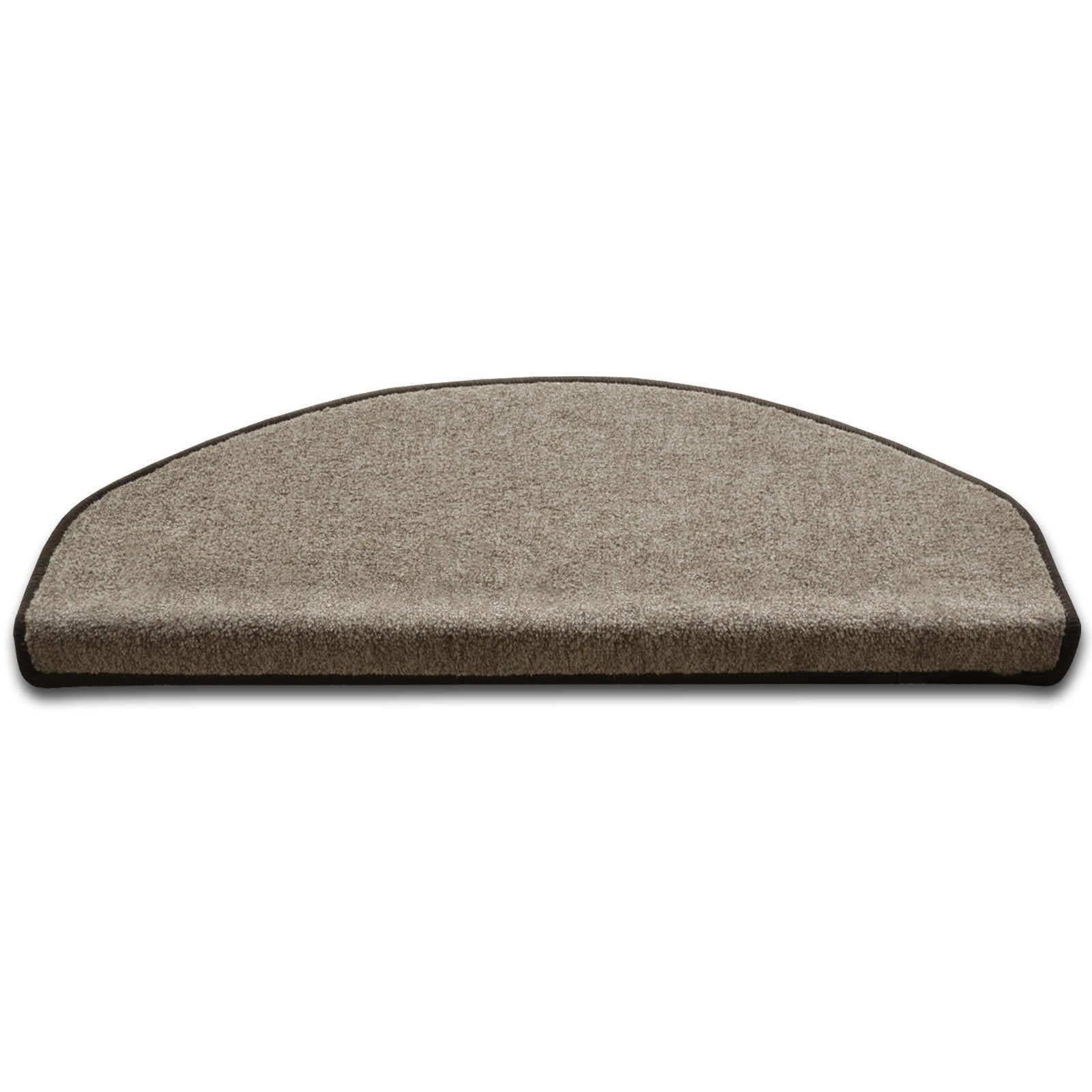Velours-Stufenmatte Sinfonie Halbrund oder eckig | Hellbraun