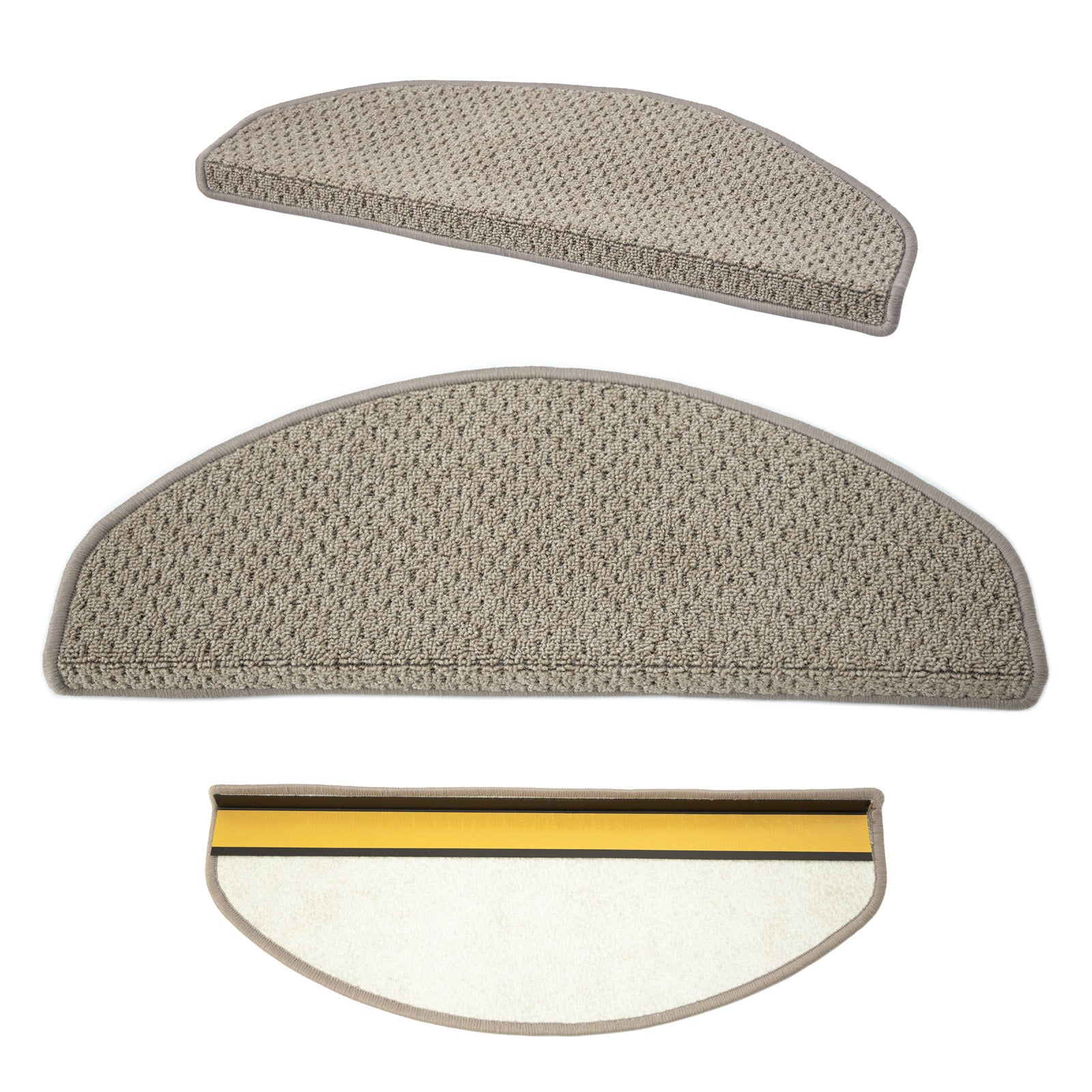 Stufenmatten Baleno Halbrund oder eckig 5 Farben | Beige