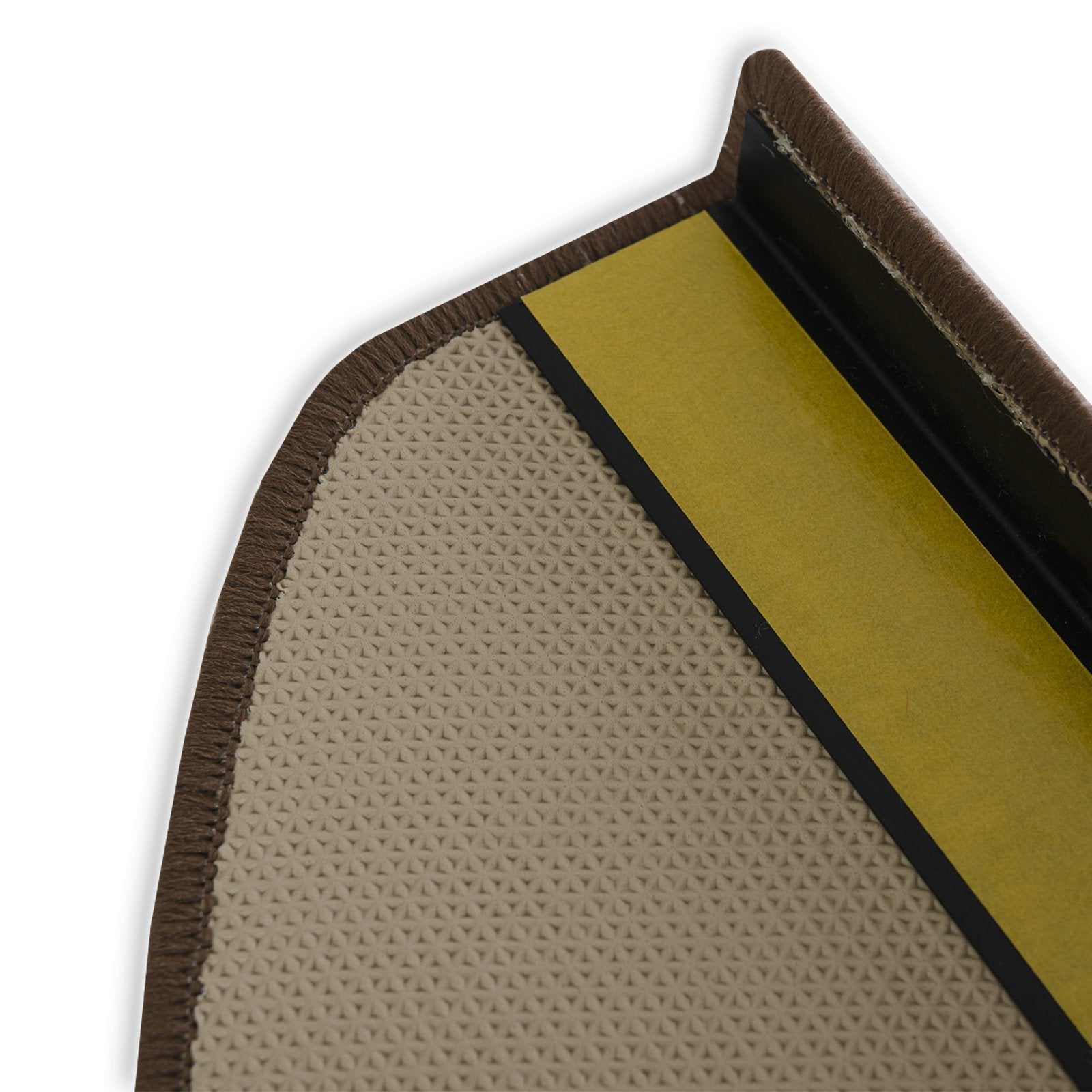 Stufenmatte Elota | Halbrund oder eckig | Braun