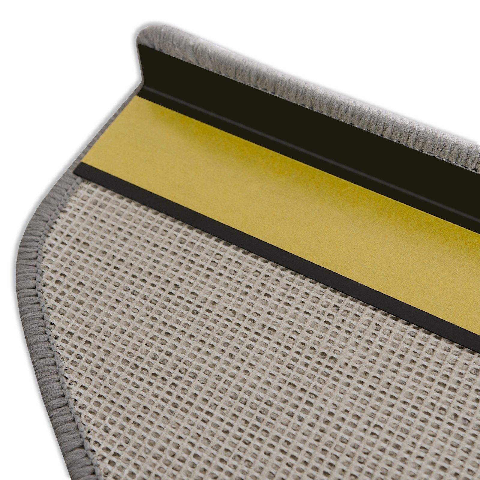 Stufenmatte Turbo Grau Halbrund oder eckig | Grau