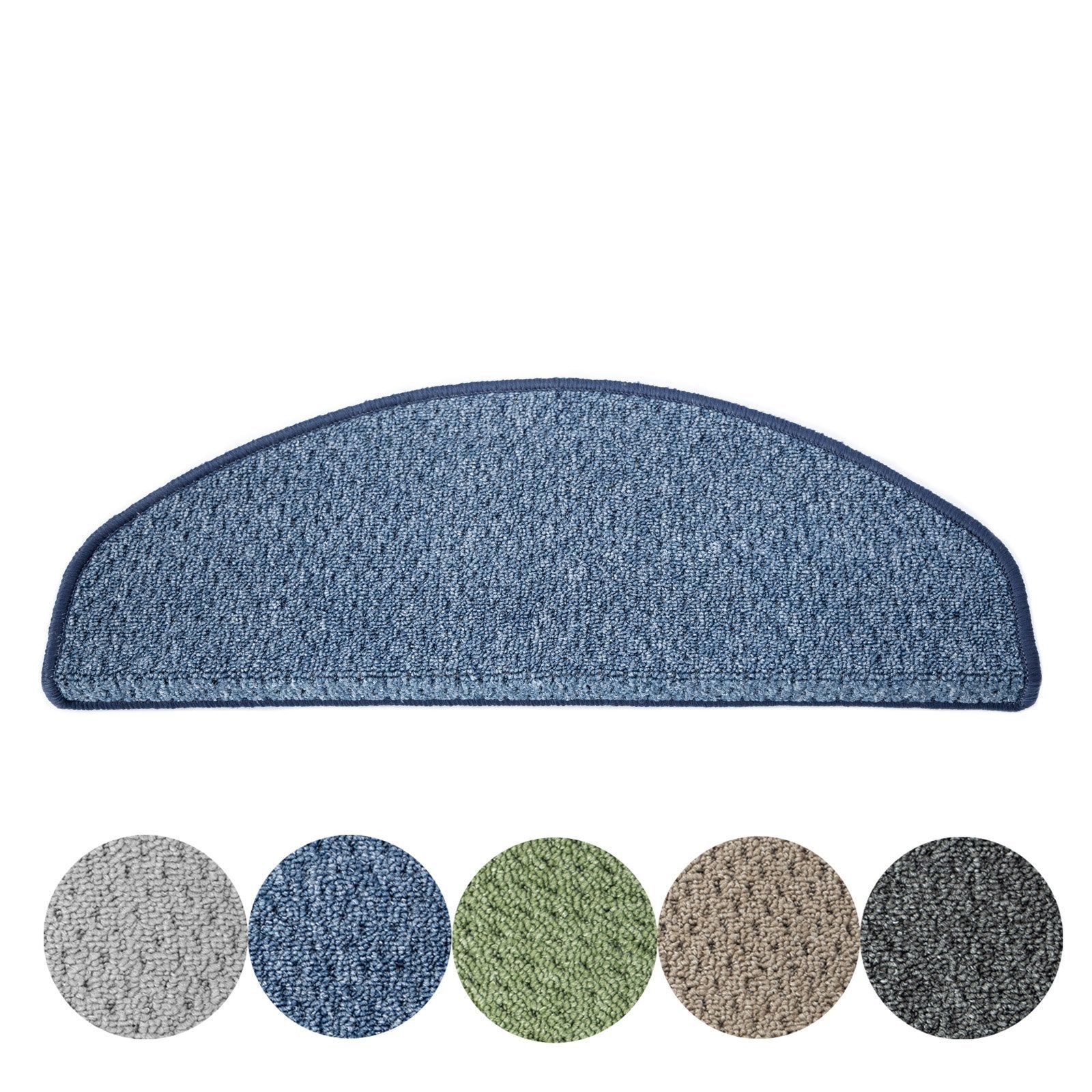 Stufenmatten Baleno Halbrund oder eckig 5 Farben | Blau