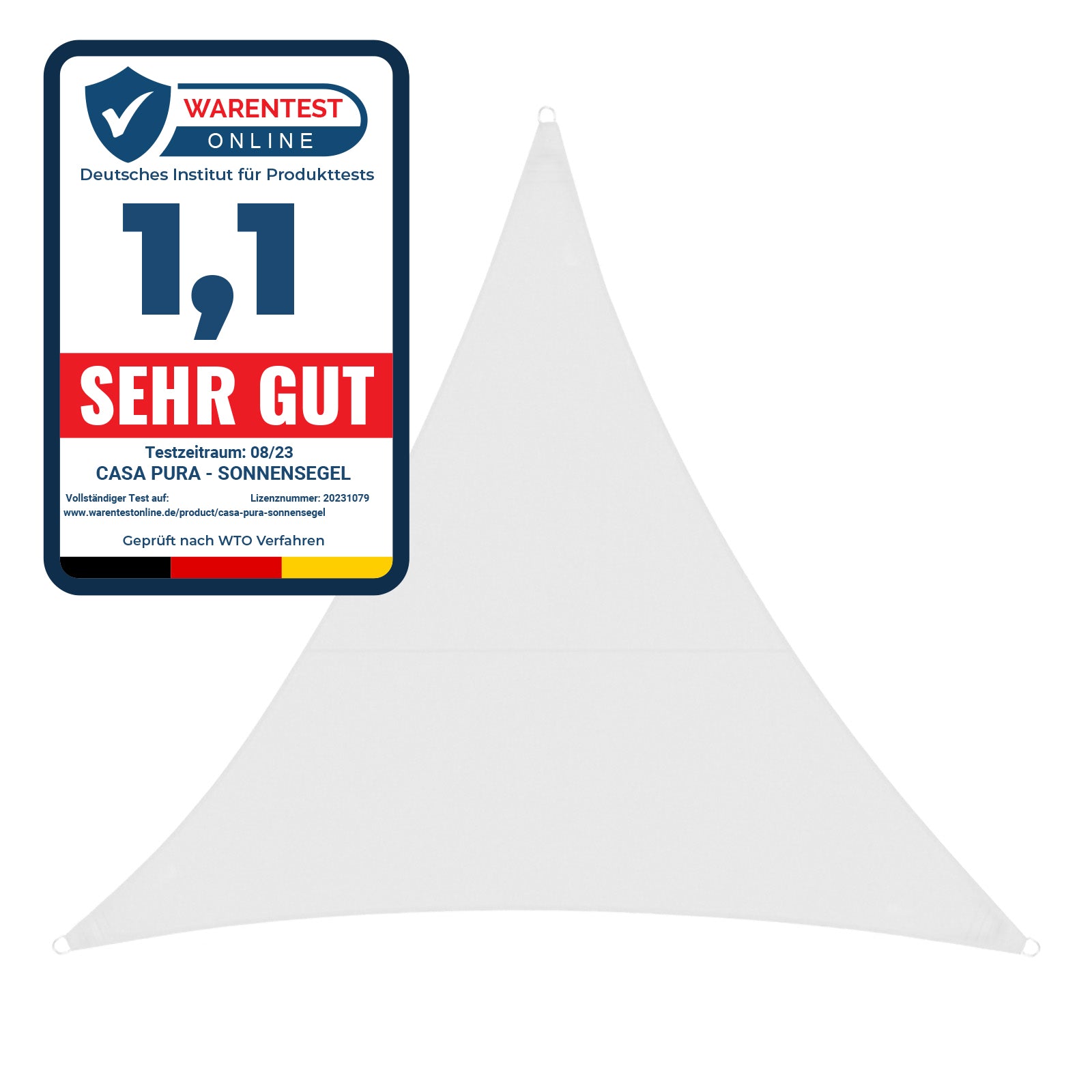 test sonnensegel Sonnensegel für Garten und Balkon