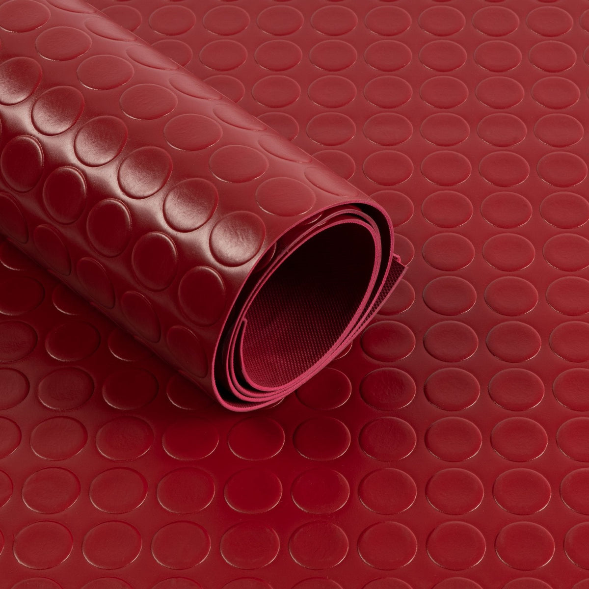 ✂ PVC-Bodenbelag | Big Button | Verschiedene Farben | Stärke: 2mm