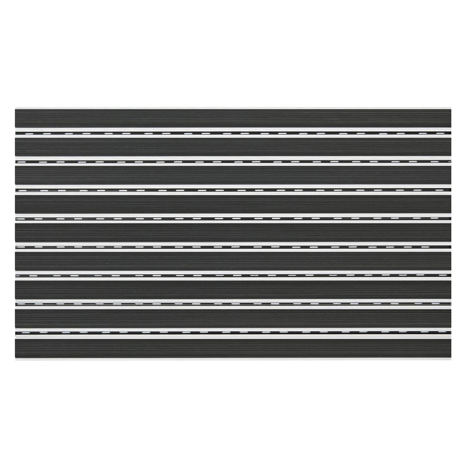 ✂ Eingangsmatte Aluflex SR Rubber | 22 mm | Profil-Gummi | Zuschnitt