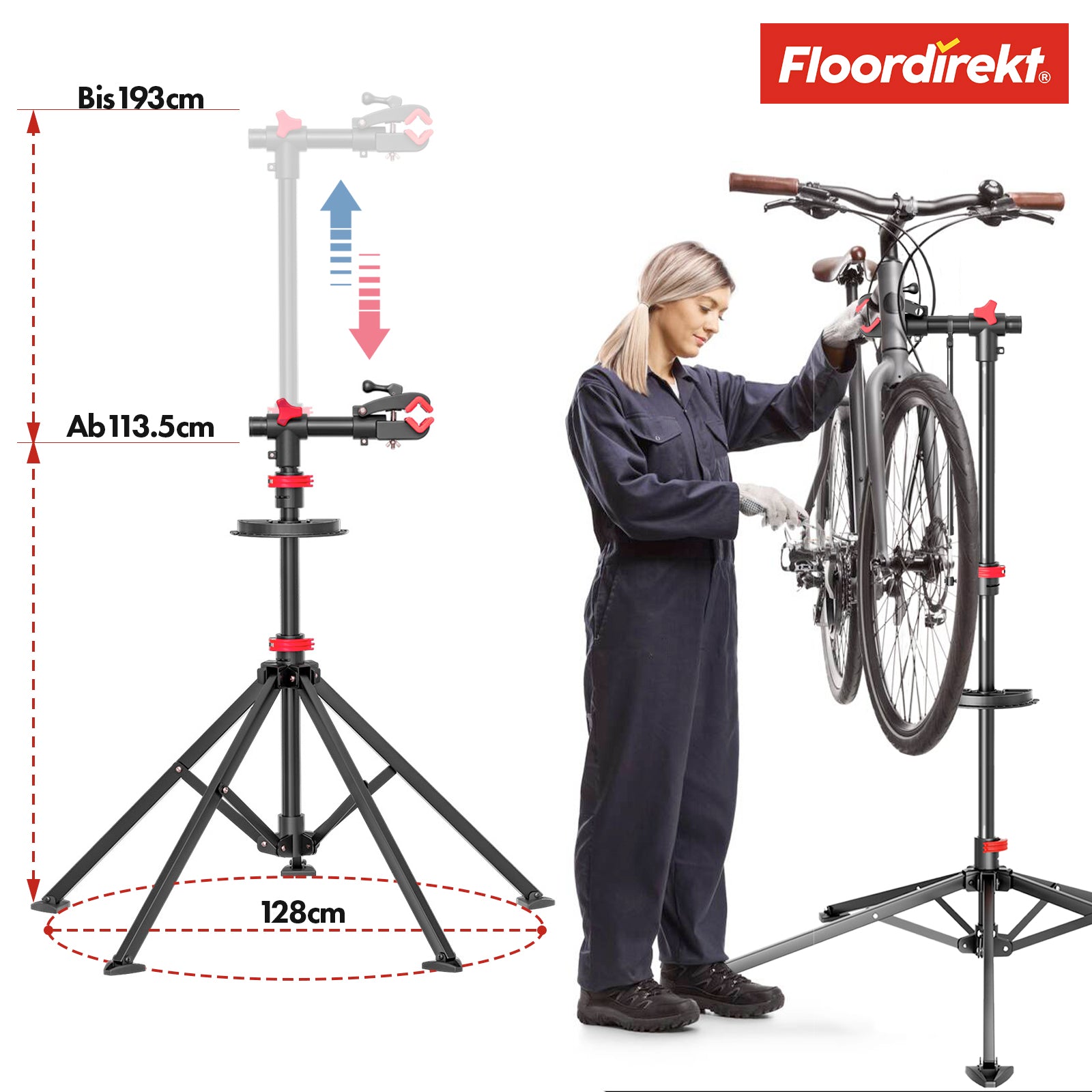 bester fahrrad montageständer Fahrrad Montageständer | Lois | Höhenverstellbar und individuell anpassbar