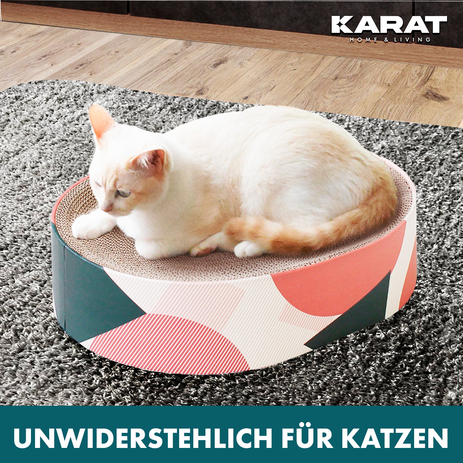 Kratzpappe für Katzen | Kratzmöbel aus Qualitäts-Pappe | Kratzbrett in drei Ausführungen