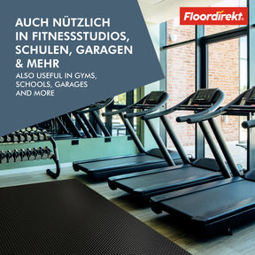 PVC-Bodenbelag | Hexagon | Robuster 2 mm Vinylboden, pflegeleicht & rutschfest | In mehreren Farben erhältlich
