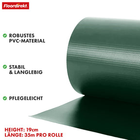 PVC-Sichtschutzstreifen | Für Gittermatten-Zäune | 3 Farben + 4 Designs