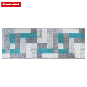 Teppich-Läufer nach Maß | New York | Rutschhemmend mit Gel-Rücken | Modernes Design in verschiedene Farben