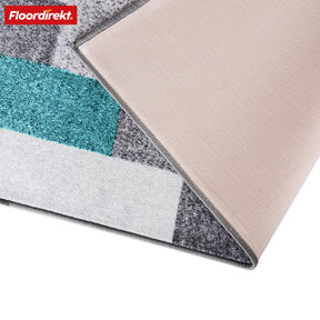 Teppich-Läufer nach Maß | New York | Rutschhemmend mit Gel-Rücken | Modernes Design in verschiedene Farben