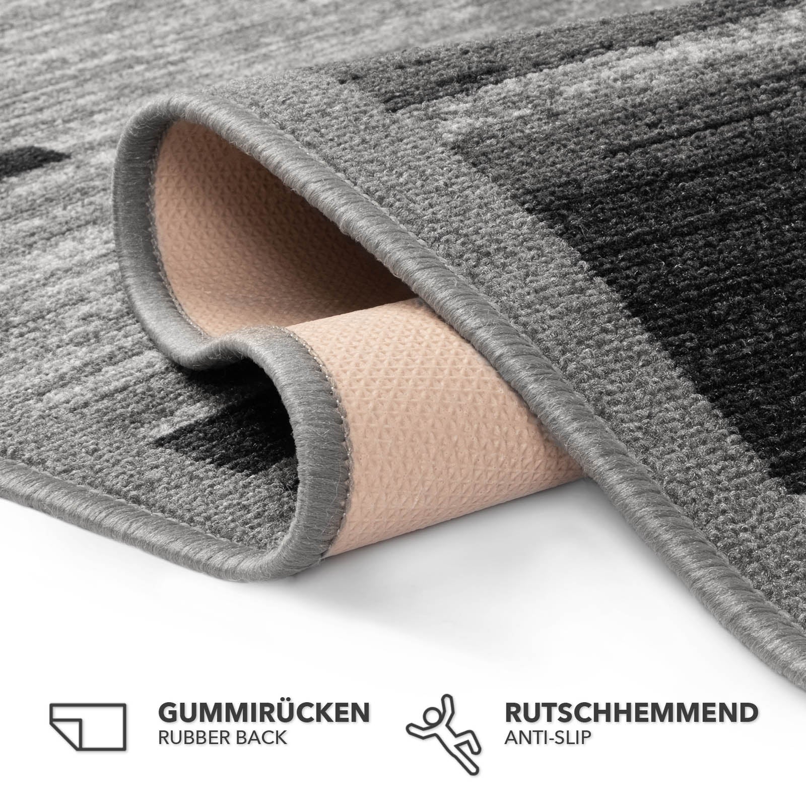 Teppich-Läufer auf Maß | Navona | Breite: 80 cm