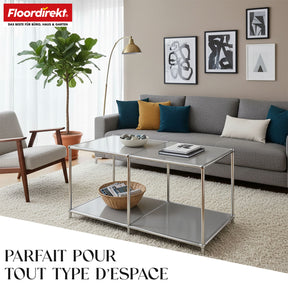 Metallregal | Concept Epure MK-016 | Sideboard & Ablageregal mit offenen Flächen | In mehreren Farben erhältlich