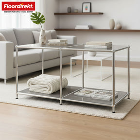 Metallregal | Concept Epure MK-016 | Sideboard & Ablageregal mit offenen Flächen | In mehreren Farben erhältlich