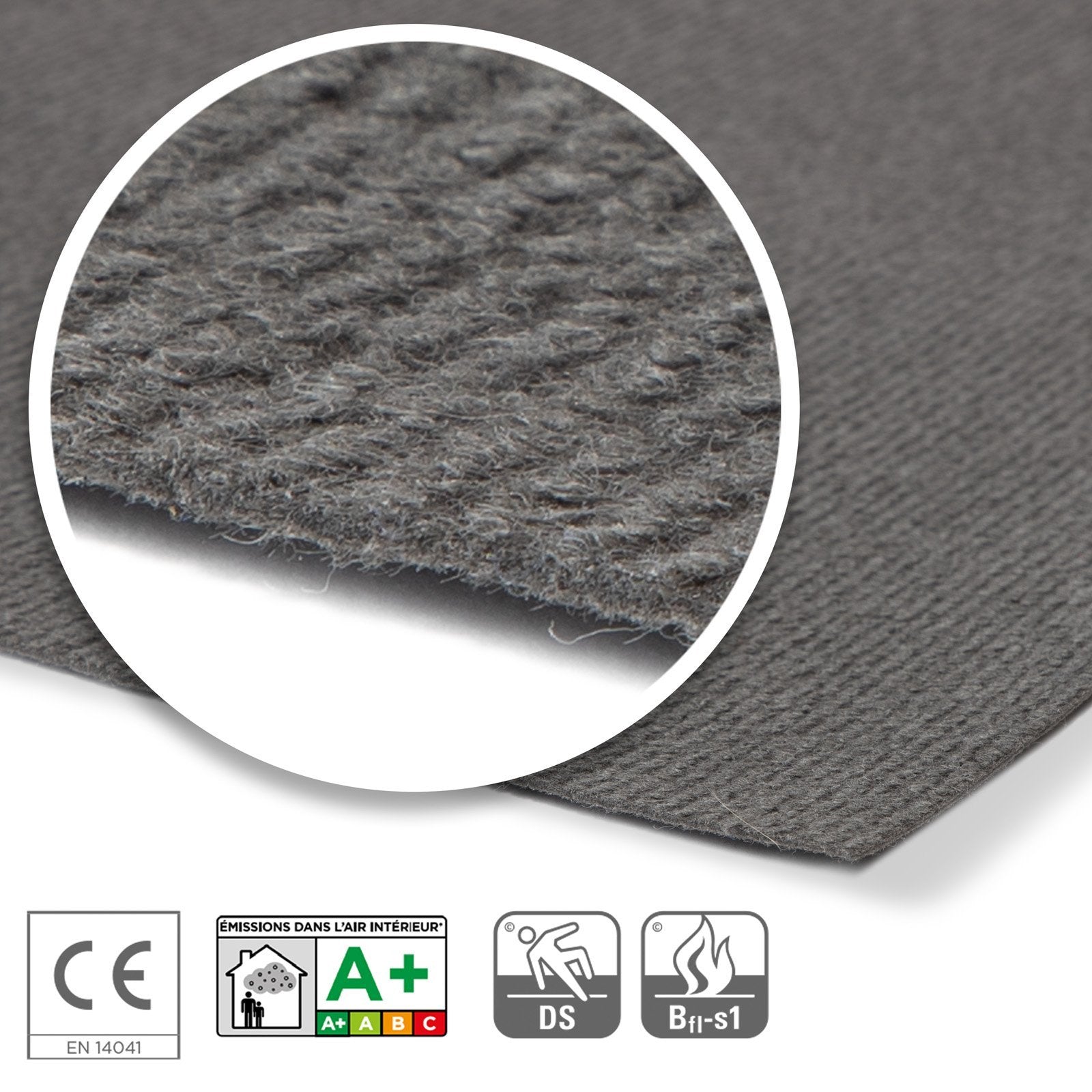 ✂ Event- und Messeteppich auf Maß | Sintra | 2 Breiten | 14 Farben