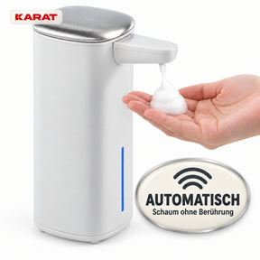 Automatischer Schaumseifenspender | Liora | Berührungsloser Seifenspender mit Sensor, USB-C-Akku & Edelstahl | 250 ml
