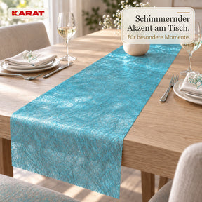 Tischläufer | Monarch | Dekovlies mit Metallic-Schimmer | 30 cm x 25 m Rolle | 13 Farben