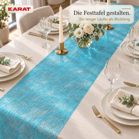 Tischläufer | Monarch | Dekovlies mit Metallic-Schimmer | 30 cm x 25 m Rolle | 13 Farben
