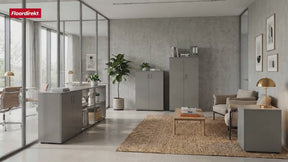 Metallregal | Concept Epure MK-016 | Sideboard & Ablageregal mit offenen Flächen | In mehreren Farben erhältlich