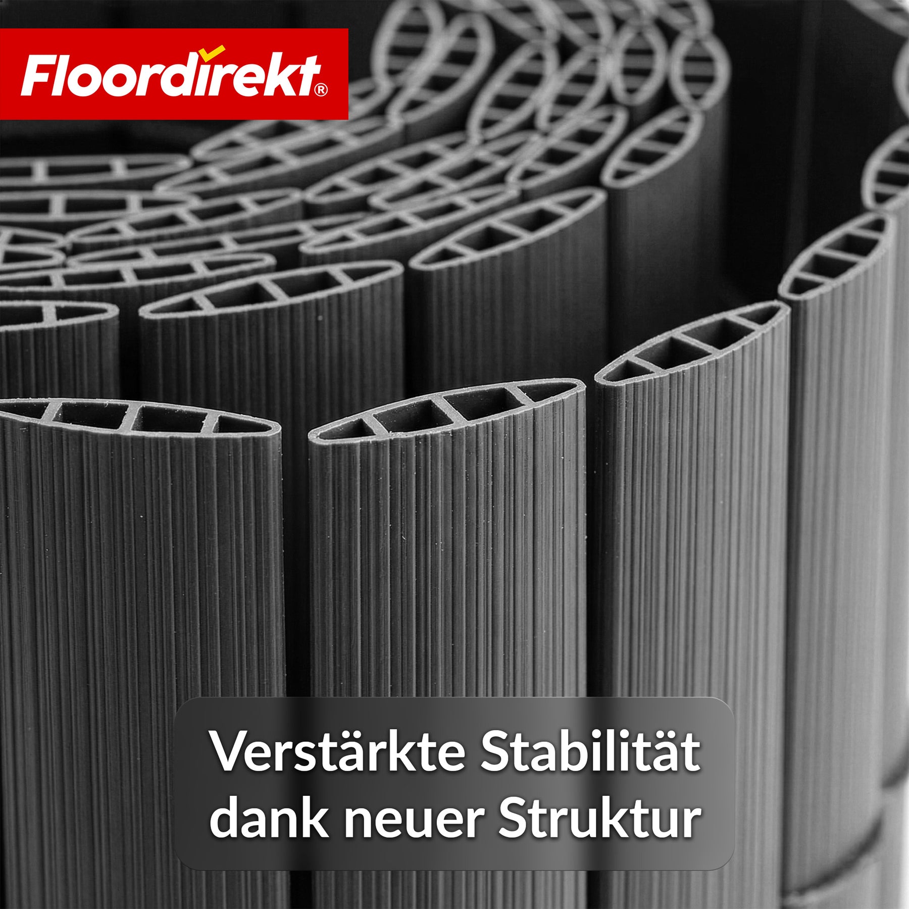 PVC Sichtschutzzaun | Wetterfest & UV-beständig | Balkon- & Garten Sichtschutz | 4 Farben | Verschiedene Größen