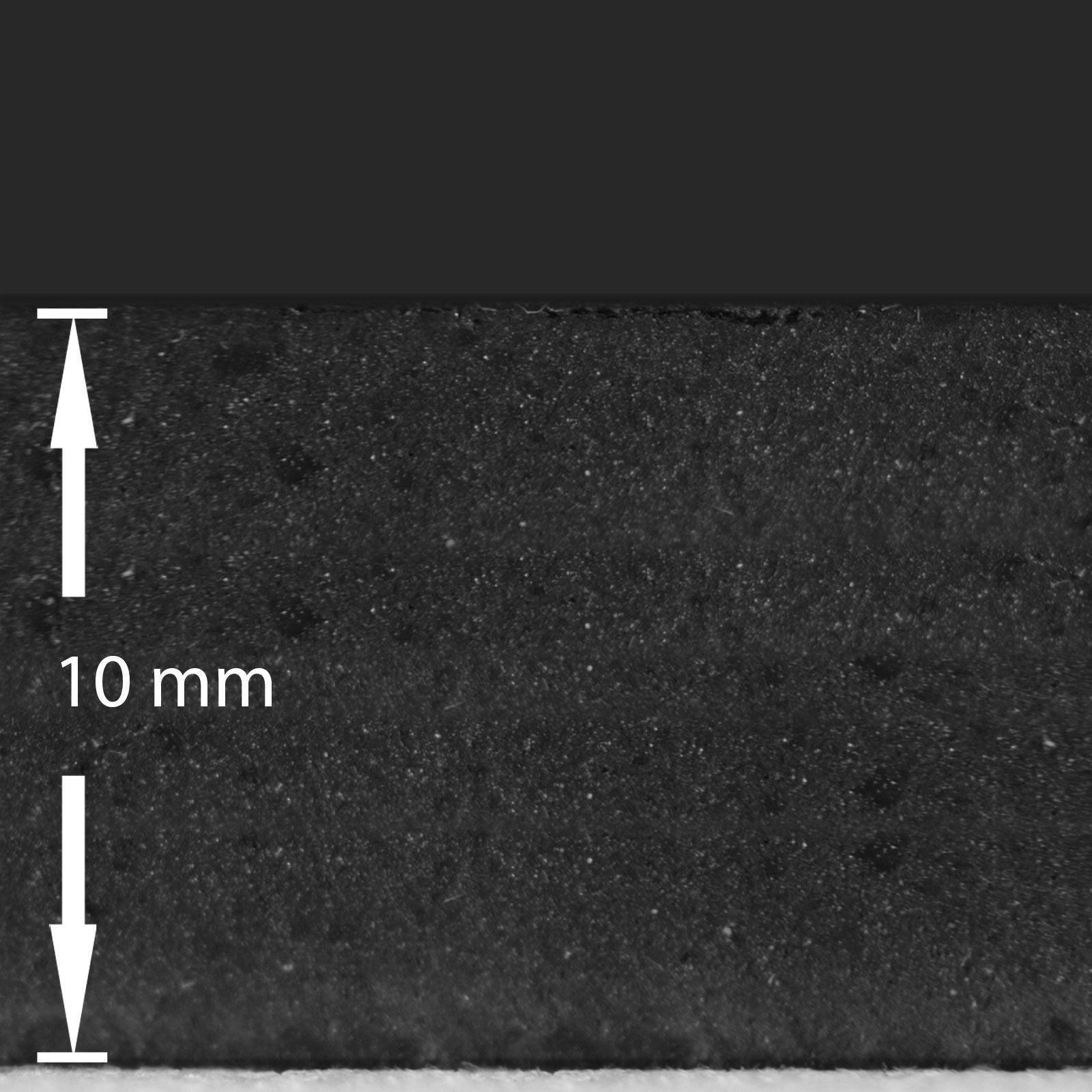 ✂ SBR-Gummiplatte | Glatt | In 9 Stärken: 1 bis 12 mm