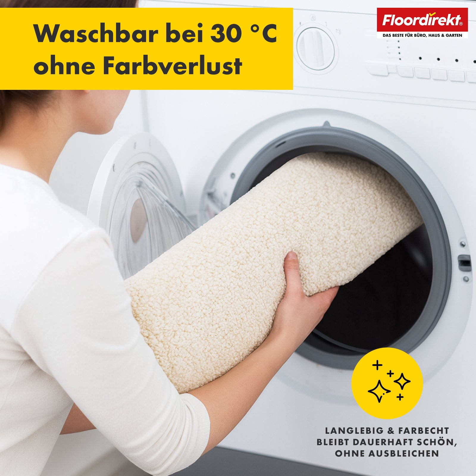 Schmutzfangmatte | Nasa | Weiche und wasserabsorbierende Fußmatte aus Polyester mit rutschfester Unterseite | Verschiedene Farben & Größen