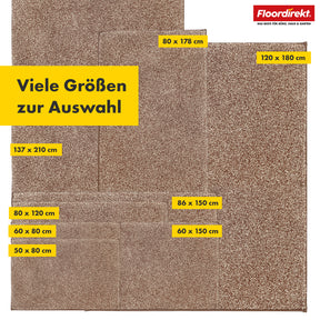 Schmutzfangmatte | Nasa | Weiche und wasserabsorbierende Fußmatte aus Polyester mit rutschfester Unterseite | Verschiedene Farben & Größen