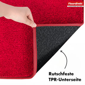 Schmutzfangmatte | Nasa | Weiche und wasserabsorbierende Fußmatte aus Polyester mit rutschfester Unterseite | Verschiedene Farben & Größen