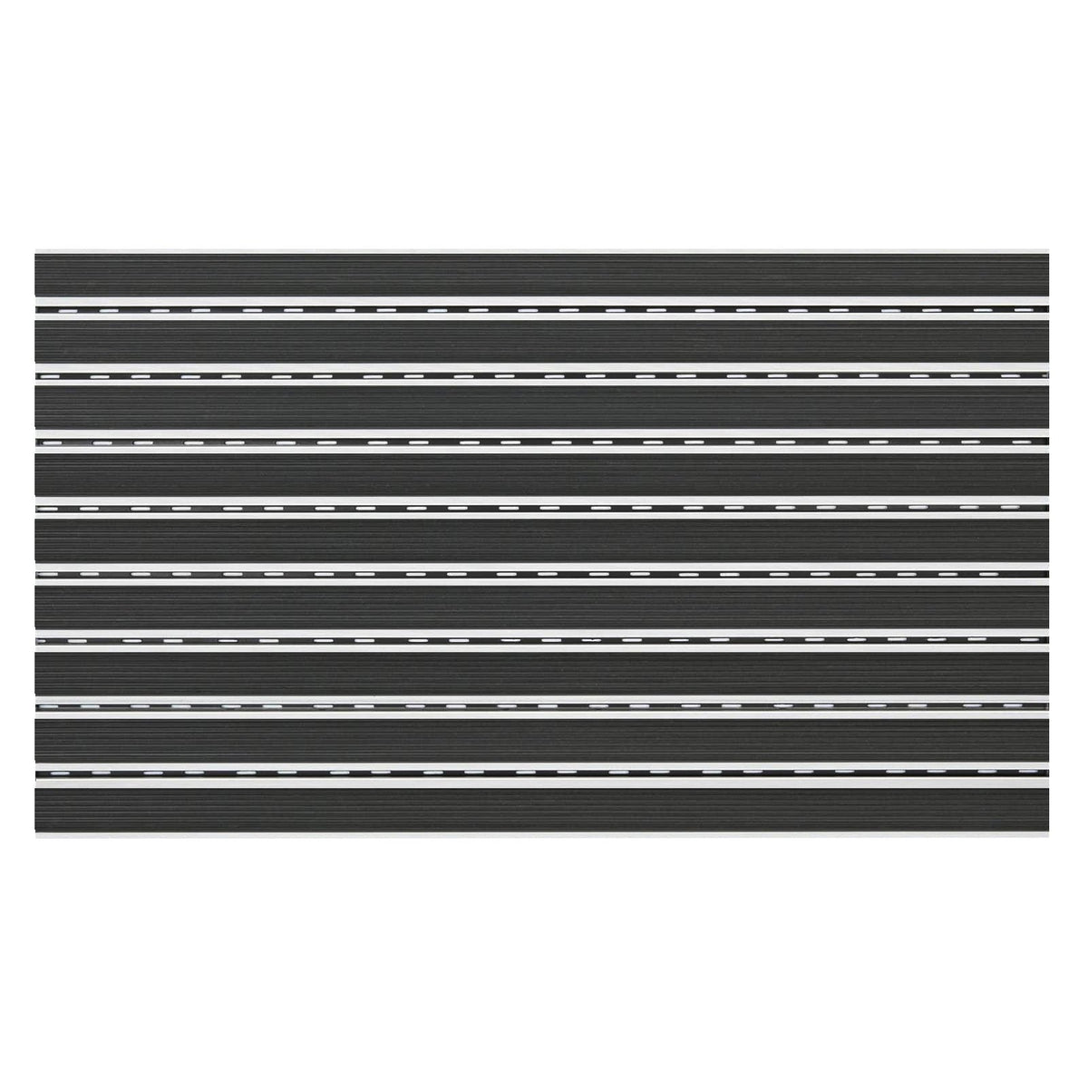 ✂ Eingangsmatte Aluflex SR Rubber | 22 mm | Profil-Gummi | Zuschnitt