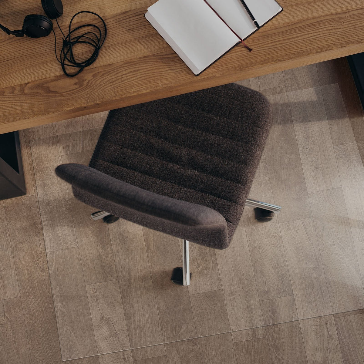 ✂ Bodenschutzmatte für Hartböden | Neo Plus | Transparent | Zuschnitt