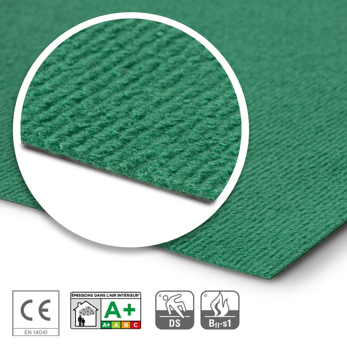 ✂ Event- und Messeteppich auf Maß | Sintra | 2 Breiten | 21 Farben