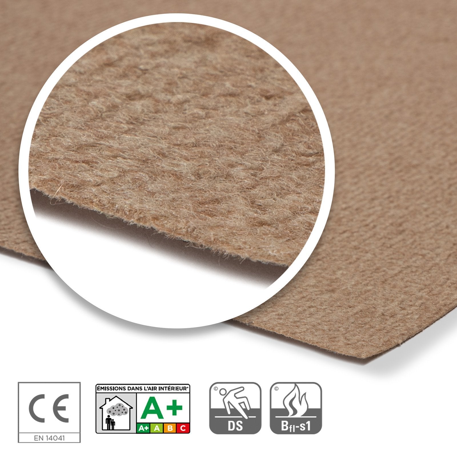 ✂ Event- und Messeteppich auf Maß | Sintra | 2 Breiten | 21 Farben