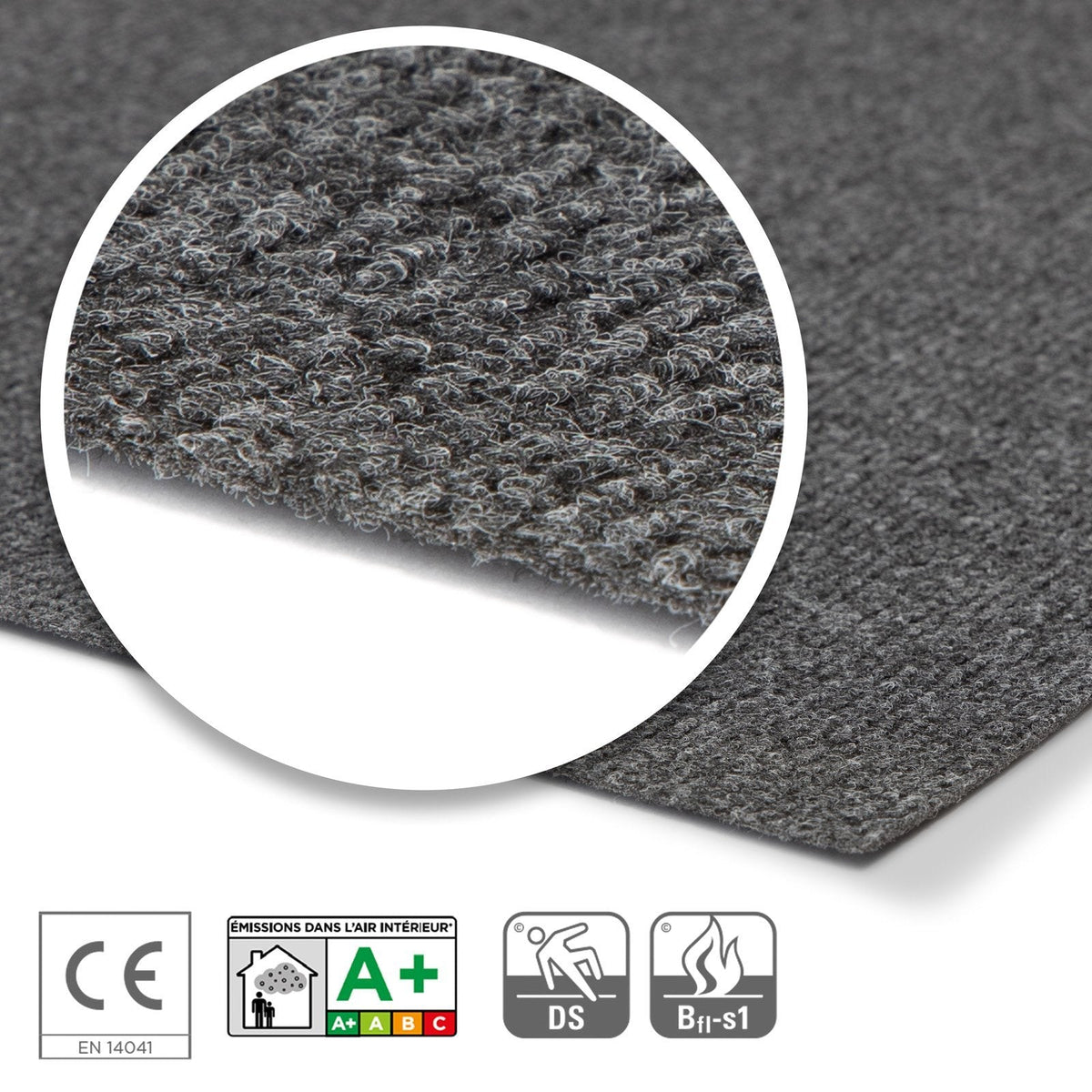 ✂ Event- und Messeteppich auf Maß | Sintra | 2 Breiten | 21 Farben