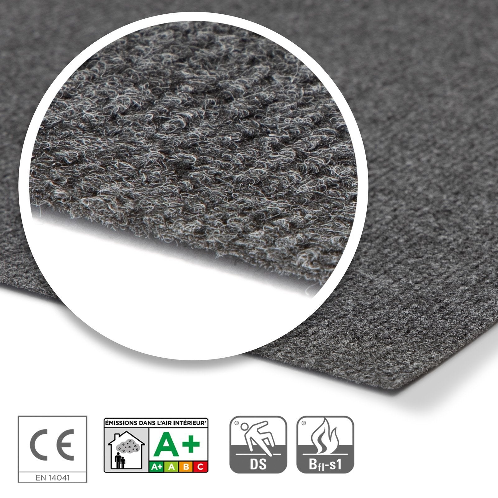 ✂ Event- und Messeteppich auf Maß | Sintra | 2 Breiten | 14 Farben