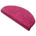 Shaggy-Stufenmatte Barcelona Halbrund oder eckig Viele Farben | Pink