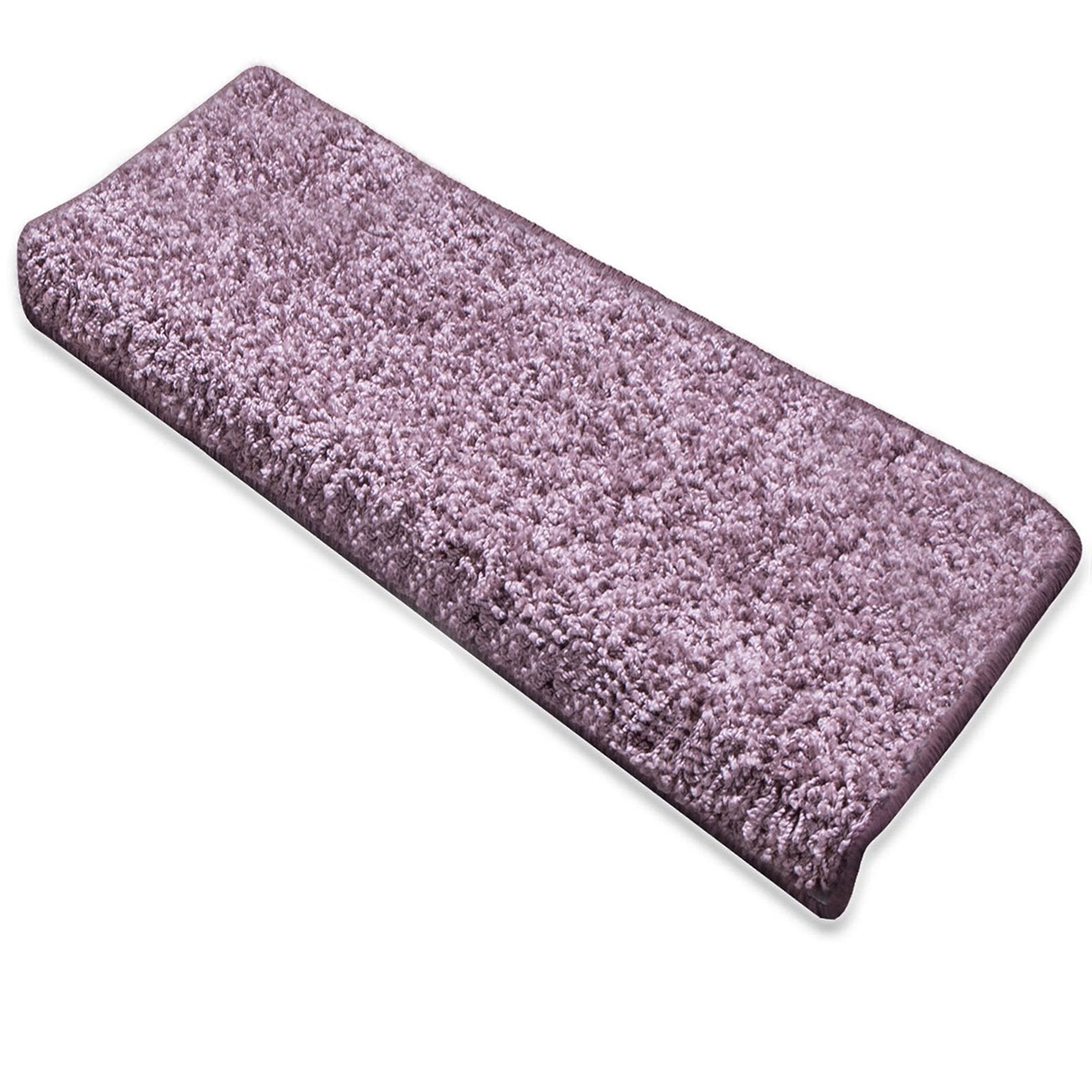 Shaggy-Stufenmatte Barcelona Halbrund oder eckig Viele Farben | Lavendel