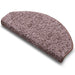 Shaggy-Stufenmatte Barcelona Halbrund oder eckig Viele Farben | Beige-Braun